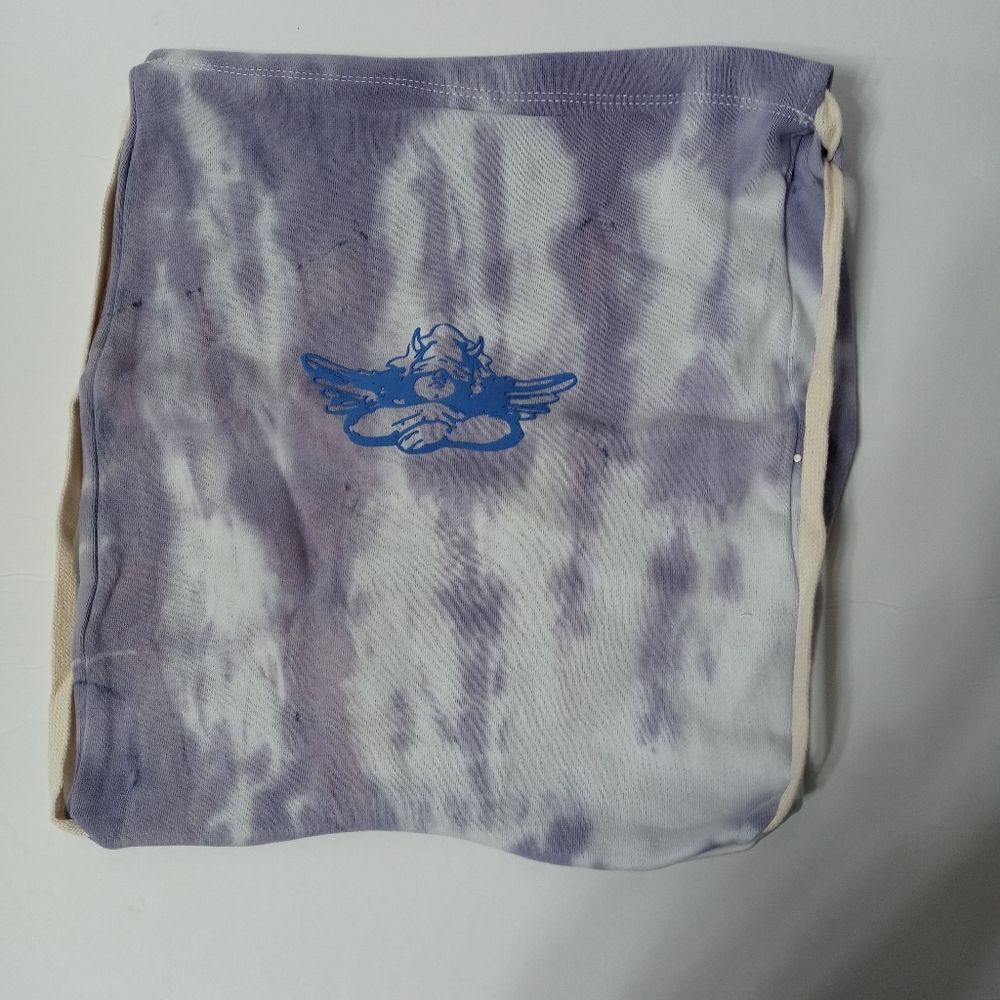 Boys lie purple draw string bag 12×15